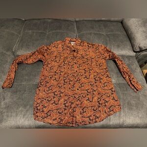 Cinch men’s long sleeve button up shirt